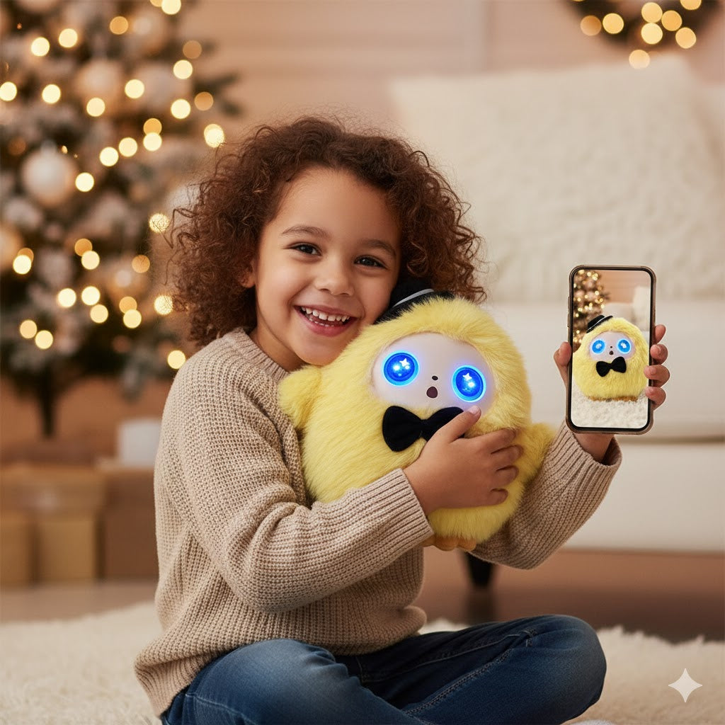Christmas AI Plush Buddy – The Smart Talking Holiday Friend!