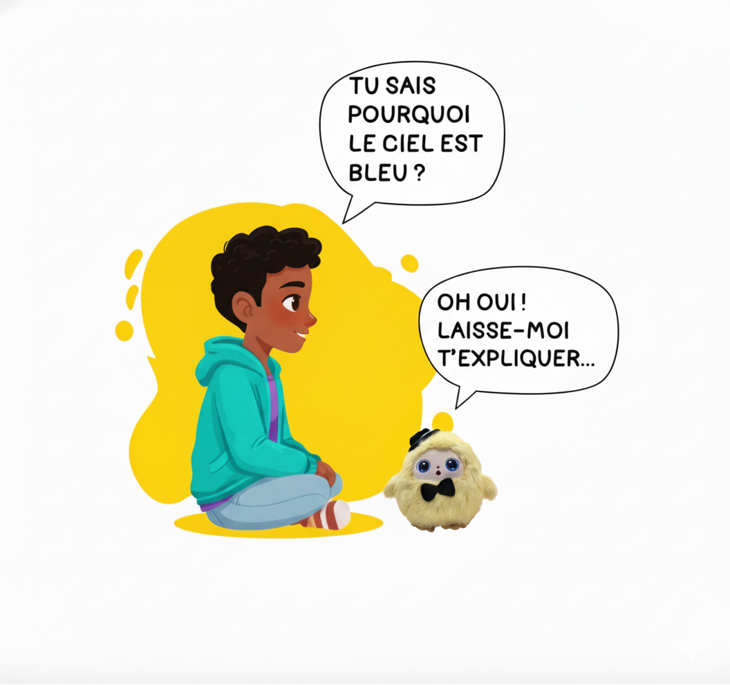 SALUT!  Je suis Nino Je suis un alien qui parle !