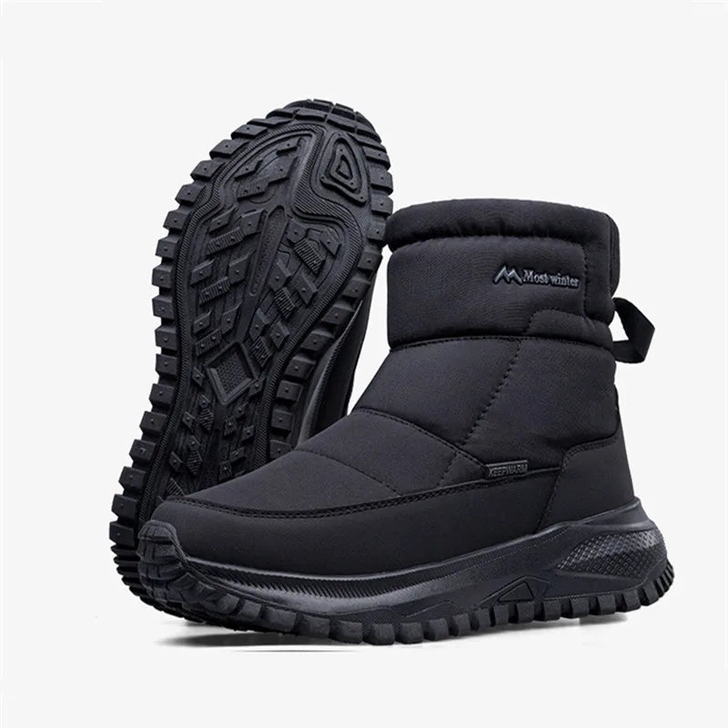 Men’s Winter Waterproof Snow Boots