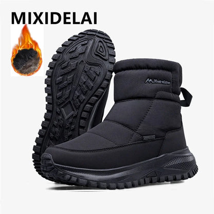 Men’s Winter Waterproof Snow Boots