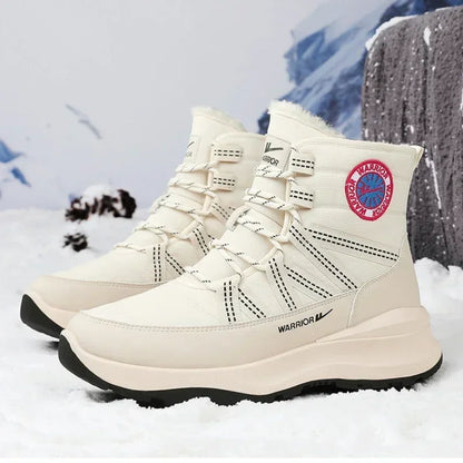 Men’s Winter Snow Boots – Warm Fleece Lined, Anti-Slip Outdoor Winter Shoes